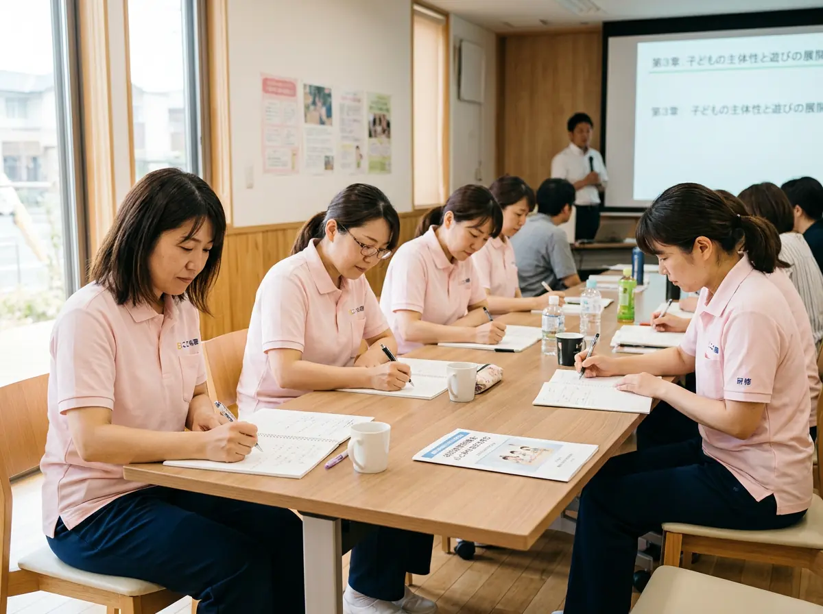 日本人保育士・スタッフ向け専門研修」 loading=